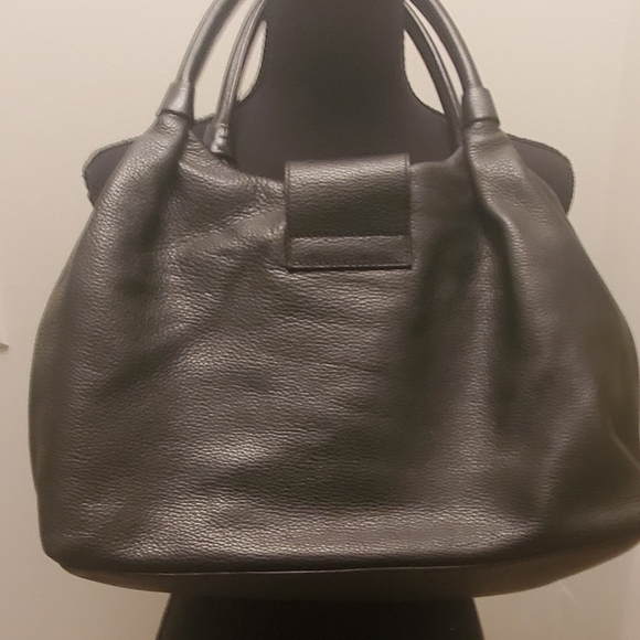Kate Spade Black Pebble Leather Shoulder Bag - Picture 2 of 9